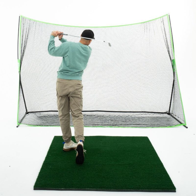 10x7 golf net golfer