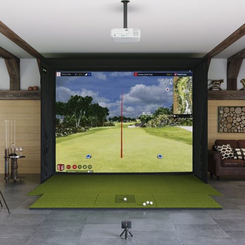 Garmin Approach R10 SIG12 Golf Simulator Package Golf Simulator Garmin SIGPRO Softy 4'x10'