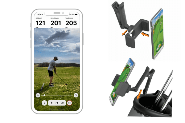 Garmin Approach R10 Phone Clip and Video Recording