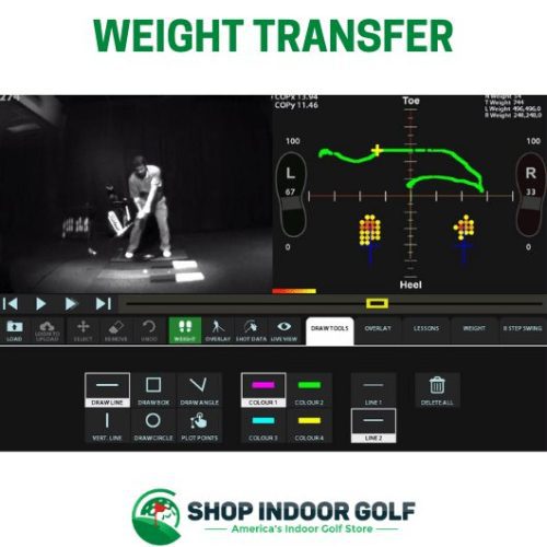 HD GOLF SIMULATOR WEIGHT TRANSFER