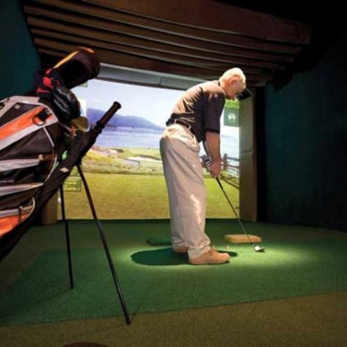 PEBBLE BEACH ON THE HD GOLF SIMULATOR