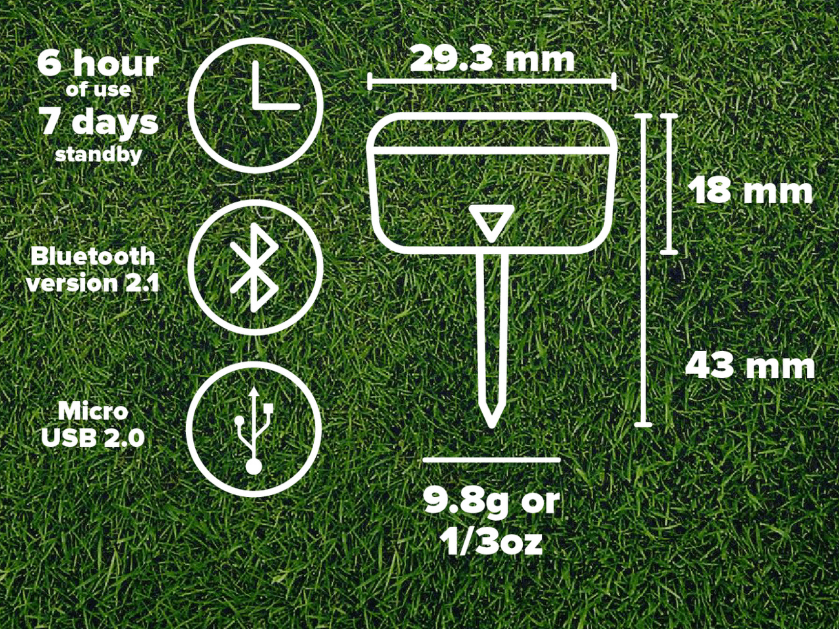 3bays zone golf swing analyzers dimensions and specifications and features