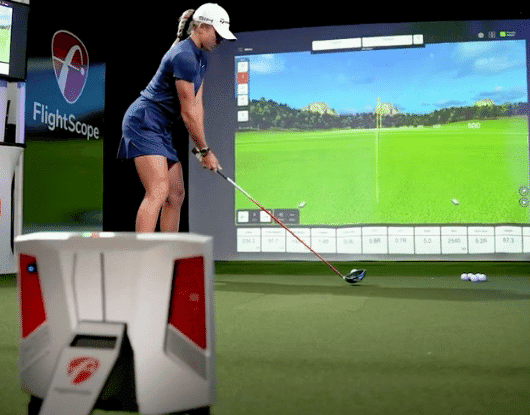 FlightScope X3 Golf Simulator Inside