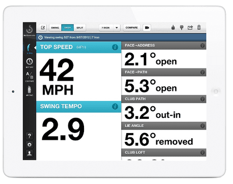 Swingbyte view your swing data