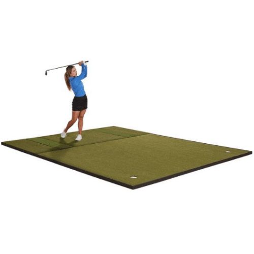 fiberbuilt golf 10 x 12 foot combo mat