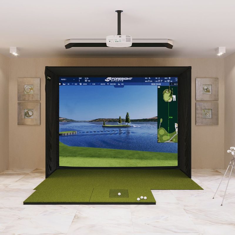 Foresight Sports GCHawk SIG10 Golf Simulator Golf Simulator Foresight Sports 4'x7' None