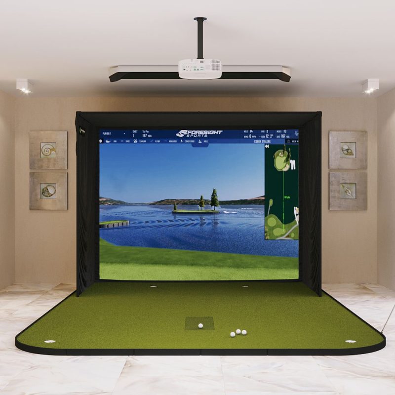 Foresight Sports GCHawk SIG10 Golf Simulator Golf Simulator Foresight Sports SIGPRO Flooring None