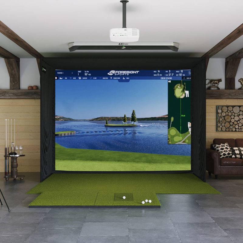 Foresight Sports GCHawk SIG12 Golf Simulator Golf Simulator Foresight Sports 4'x7' None