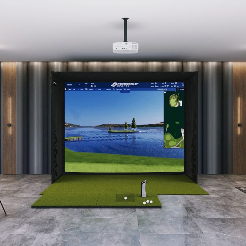 Foresight Sports GCQuad SIG10 Golf Simulator Golf Simulator Foresight Sports SIGPRO 4' x 7' ClubHead Only