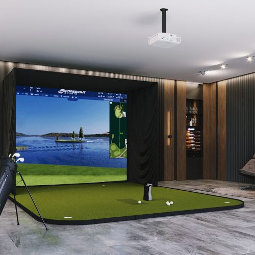 Foresight Sports GCQuad SIG10 Golf Simulator Golf Simulator Foresight Sports SIG10 Golf Simulator Flooring ClubHead Only 