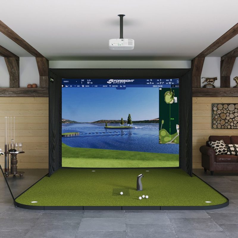 Foresight Sports GC3 SIG10 Golf Simulator Package Golf Simulator Foresight Sports Golf Simulator Flooring None