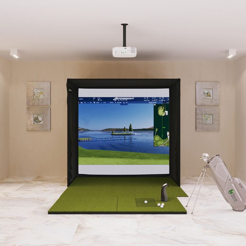 Foresight Sports GC3 SIG8 Golf Simulator Package Golf Simulator Foresight Sports SIGPRO 4' x 7' None