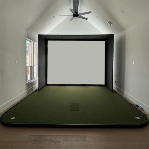 golf sim flooring