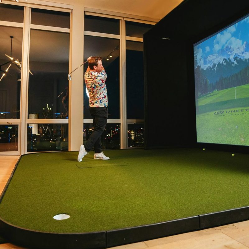 golf simulator flooring 1