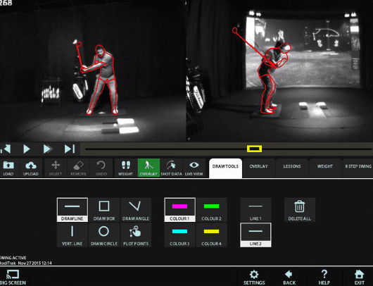 hd golf video swing analysis