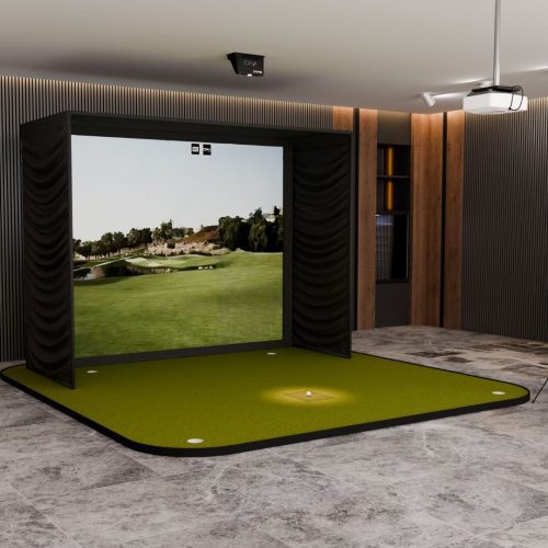 Idra II SIG12 Package with Golf Simulator Flooring