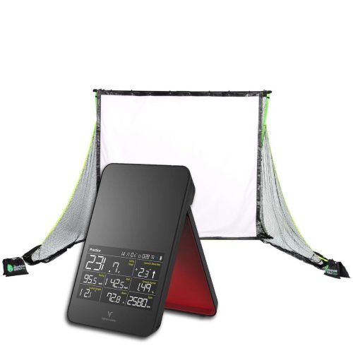 Swing Caddie SC4 Golf Net Practice Bundle Golf Simulator Voice Caddie SIGPRO Golf Net wPreferred/Screen 