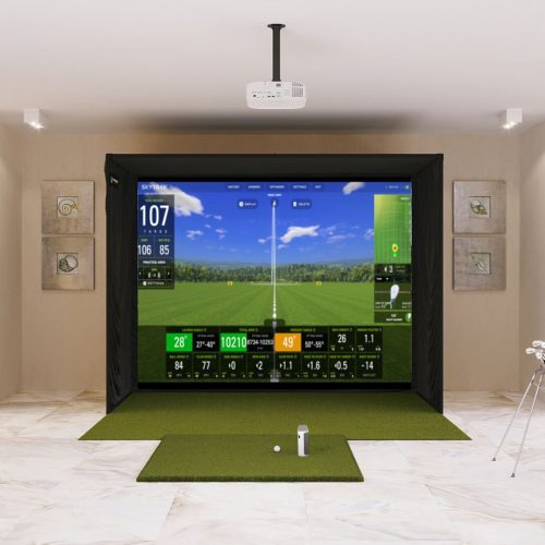 SkyTrak+ SIG10 Golf Simulator Package Golf Simulator SkyTrak Fairway Series 5' x 5' None