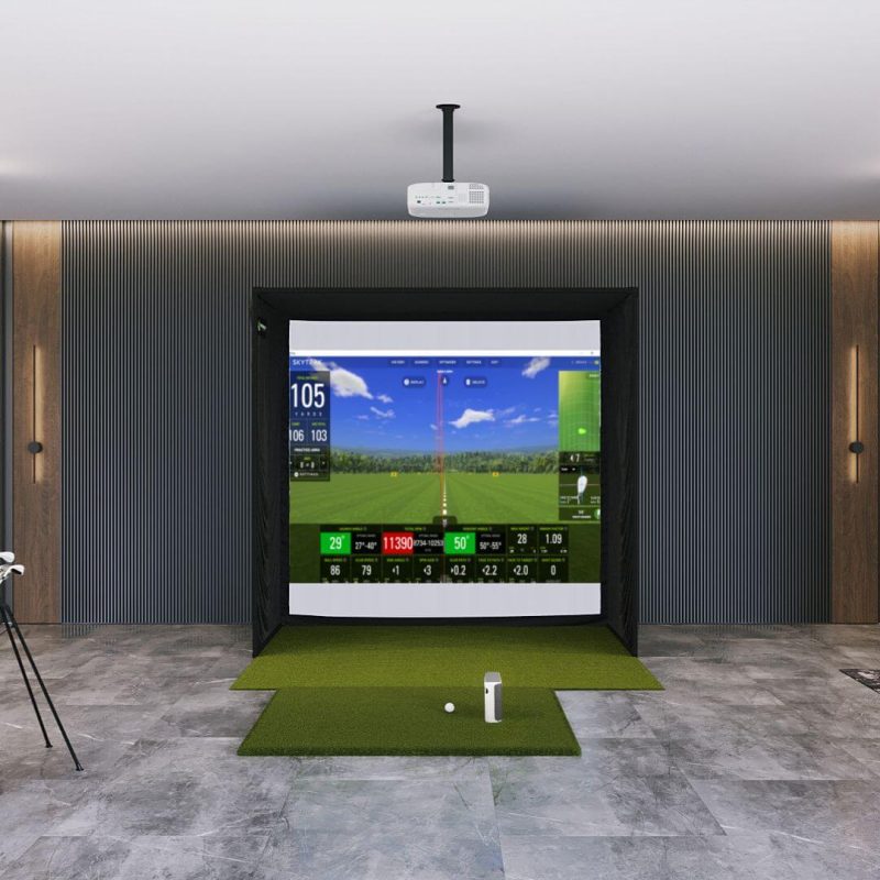 SkyTrak+ SIG8 Golf Simulator Golf Simulator SkyTrak Fairway Series 5' x 5' None