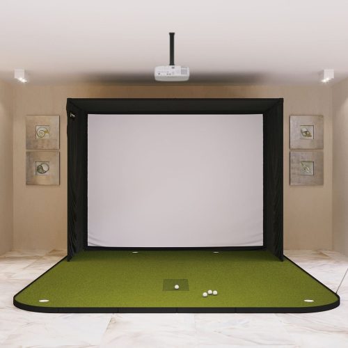 SIG10 Golf Simulator Studio - Complete Package Golf Simulator Screen Shop Indoor Golf SIG10 Golf Simulator Flooring