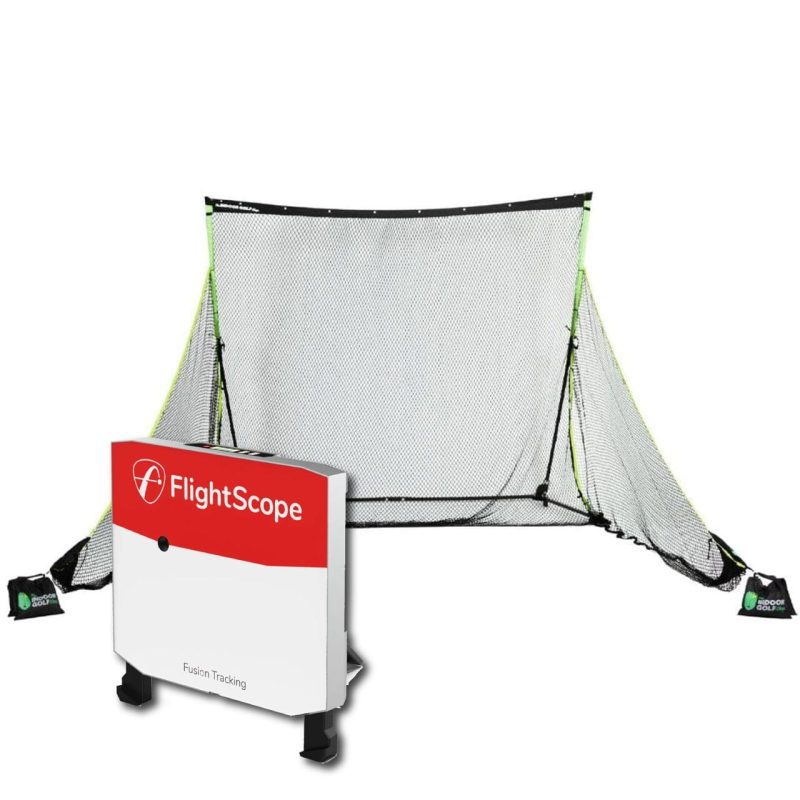 Flightscope X3 Golf Net Practice Bundle Golf Simulator Flightscope SIGPRO Golf Net